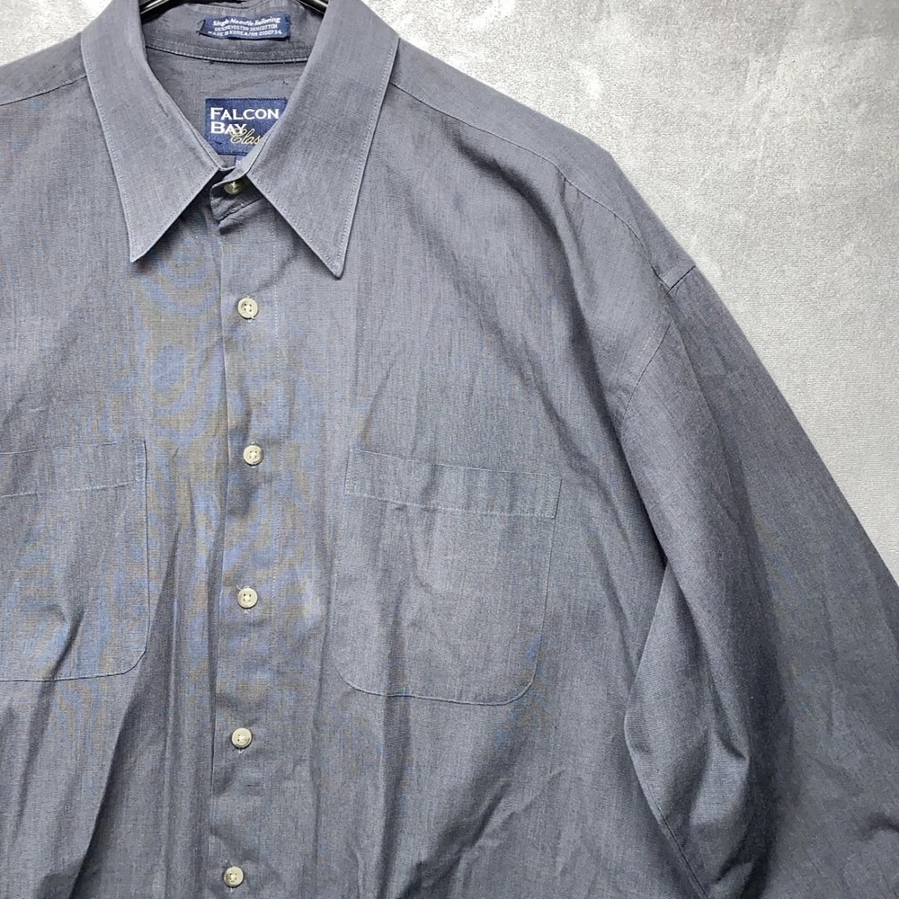 FALCON BAY CLASSICS Mens‎ XL Dark Gray Button Up Pockets Durable Dual Pocket - Picture 10 of 12